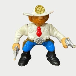 Vintage Fisher-Price Cowboy Sheriff 1996 Figure Great Adventures Wild West Town